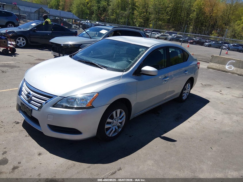 2014 Nissan Sentra Sv 1N4AB7AP4EN851124 photo 1