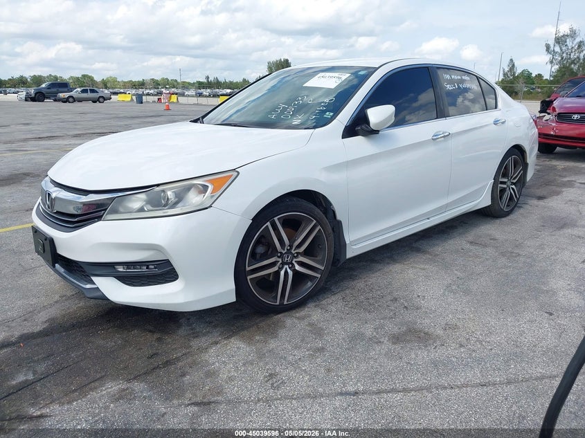 2017 Honda Accord Sport Se 1HGCR2F19HA000133 photo 1