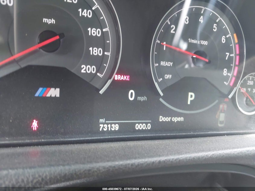 2018 BMW M4 VIN: WBS4Y9C55JAC86652 Lot: 45039672