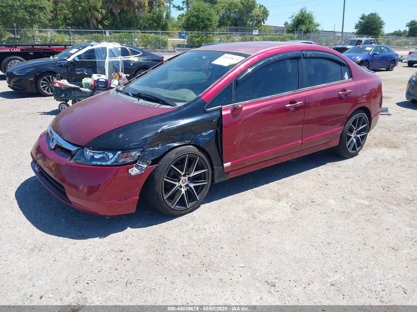 2007 Honda Civic Lx 1HGFA16517L049346 photo 1