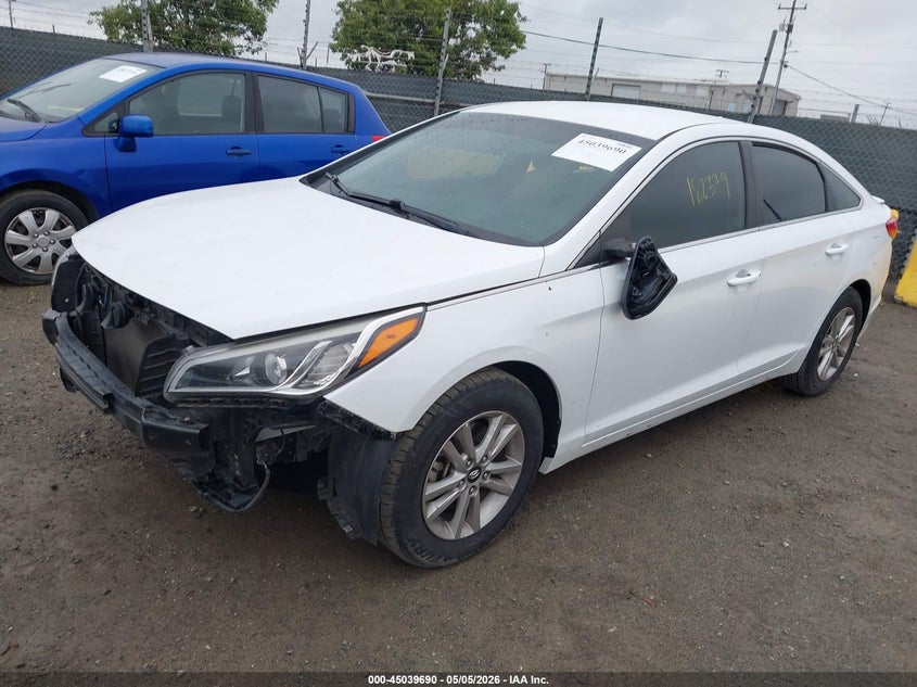 2016 Hyundai Sonata Se 5NPE24AF5GH337268 photo 1