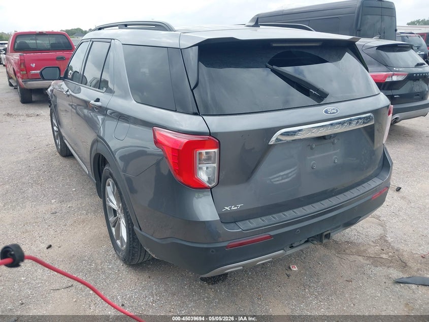 Vin: 1fmsk7dh6ngb95026, lot: 45537211, ford explorer xlt 20223