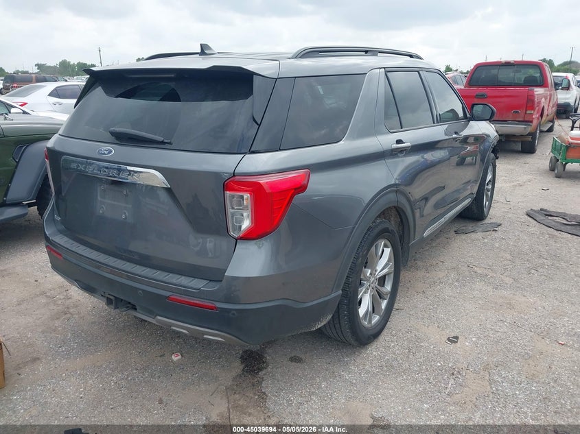 Vin: 1fmsk7dh6ngb95026, lot: 45537211, ford explorer xlt 20224