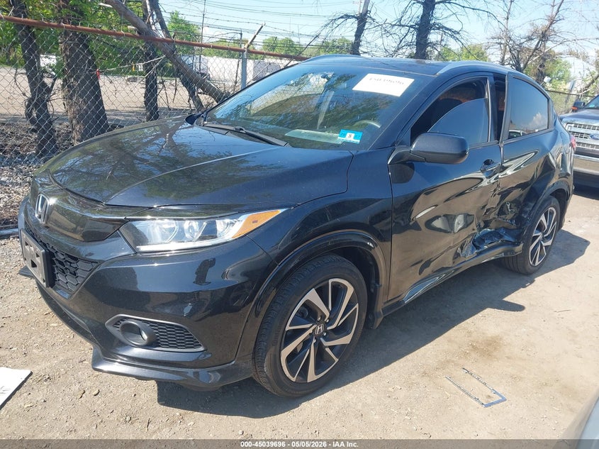VIN 3CZRU6H16LM727053 2020 HONDA HR-V AWD SPORT