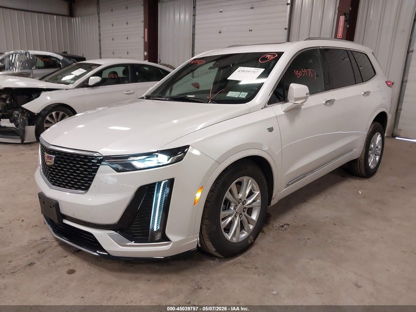 Vin: 1gykpbr48sz139565, lot: 45537274, cadillac xt6 awd luxury 20252