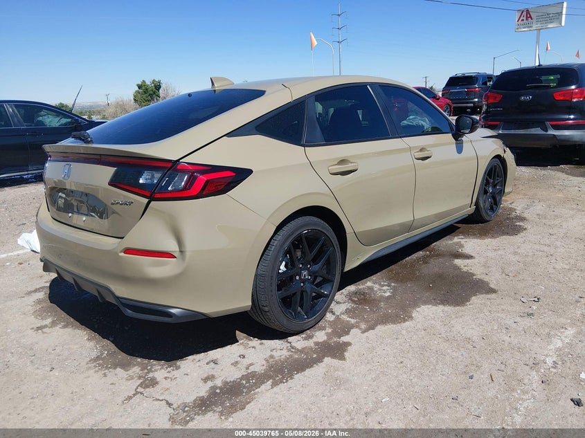 2025 HONDA CIVIC SEDAN auction photo 4