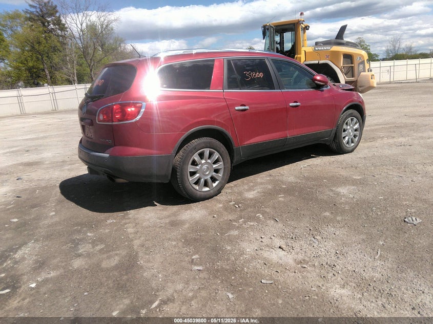 Vin: 5gakvced6cj231783, lot: 45537317, buick enclave leather 20124