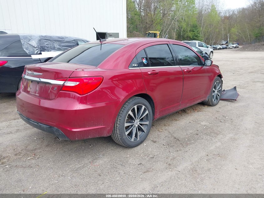 Vin: 1c3ccbbg5dn715363, lot: 45537376, chrysler 200 touring 20134