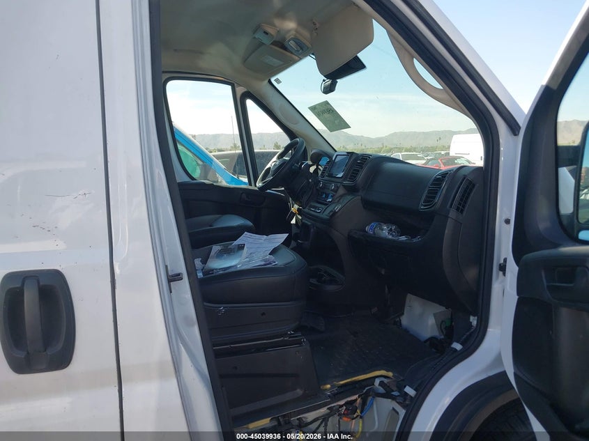 Vin: 3c6mrvjg7pe536677, lot: 45537453, ram promaster 3500 cargo van high roof 159 wb ext 2023 img_1