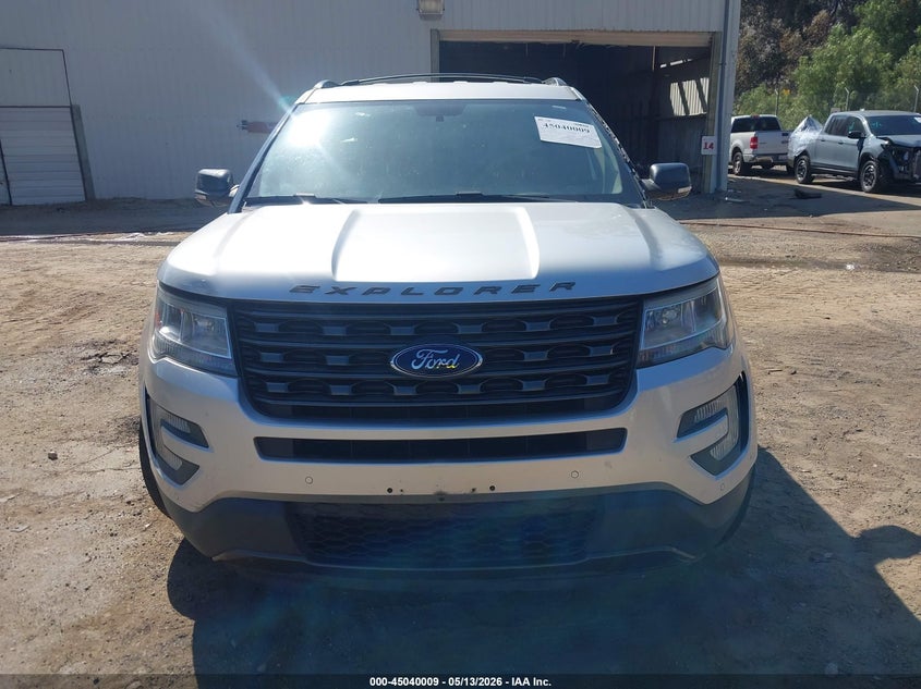 VIN 1FM5K7DH5HGD17179 2017 FORD EXPLORER XLT