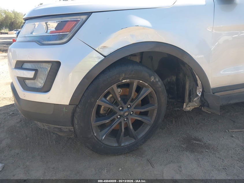 VIN 1FM5K7DH5HGD17179 2017 FORD EXPLORER XLT