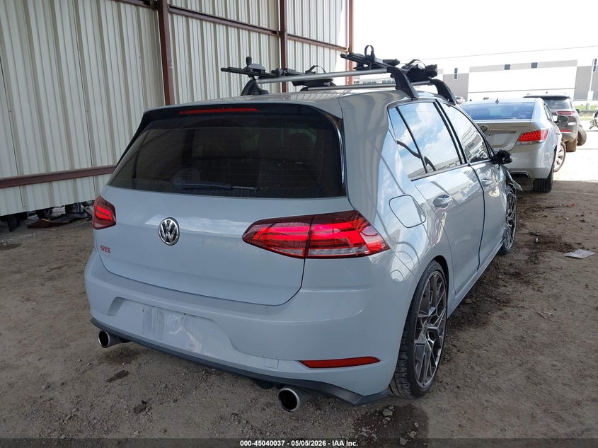 Vin: 3vw5t7au4lm008656, lot: 45537554, volkswagen golf gti 2.0t autobahn/2.0t s/2.0t se 20204