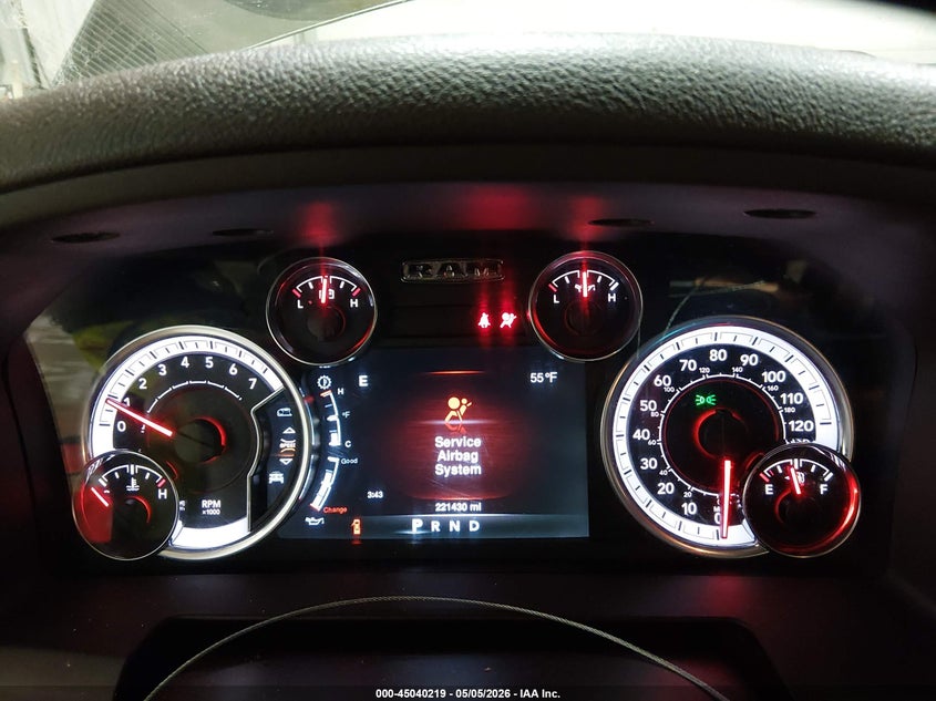 2013 RAM 1500 TRUCK 5.7L V-8 VVT, 395HP