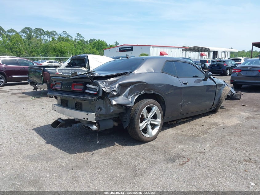 Vin: 2c3cdzbt8hh604534, lot: 45537761, dodge challenger r/t 20174