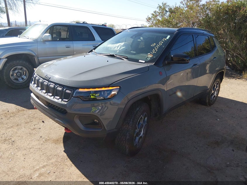Vin: 3c4njddb9nt171930, lot: 45537795, jeep compass trailhawk 4x4 20222