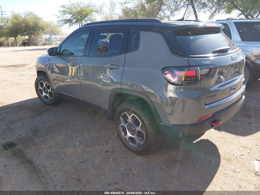 Vin: 3c4njddb9nt171930, lot: 45537795, jeep compass trailhawk 4x4 20223