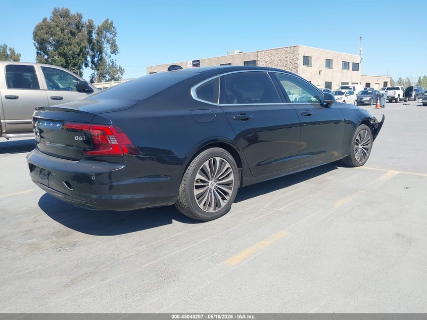 Vin: lvy062mk8np252351, lot: 45537804, volvo s90 b6 momentum 20224