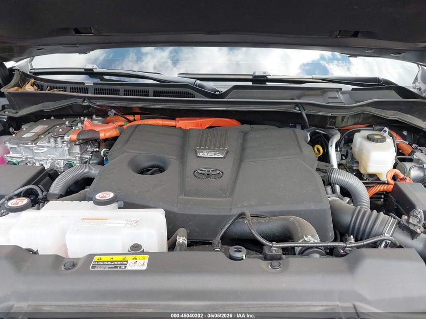 VIN 5TFWC5DB8SX107320 2025 TOYOTA TUNDRA HYBRID LIMITED CREWMAX "6.4" BED