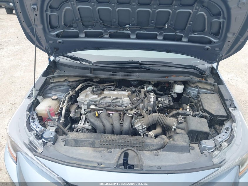 VIN 5YFEPMAE8NP372587 2022 TOYOTA COROLLA LE