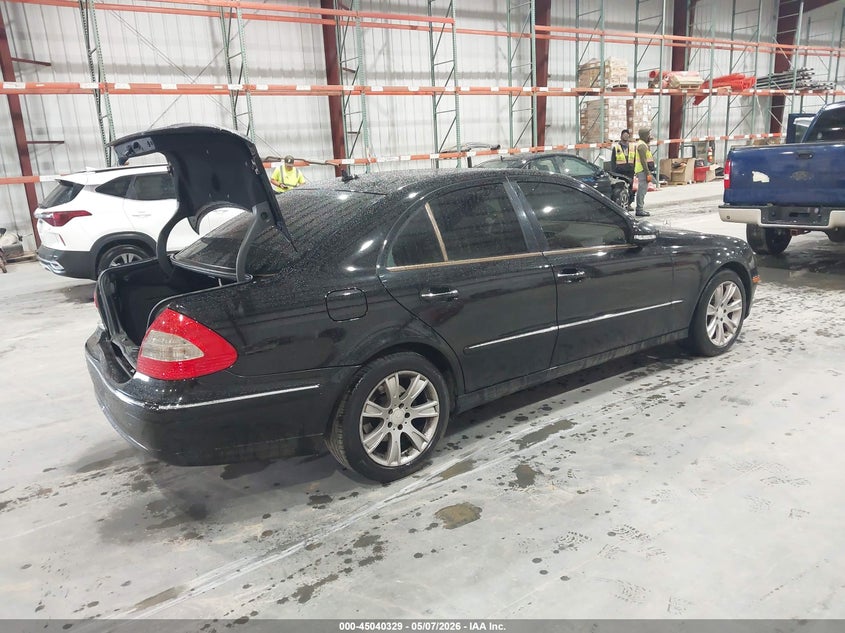 2009 Mercedes-benz E-class 3.5 E 350 Black Lot 111045040329 Vin WDBUF56X59B422234