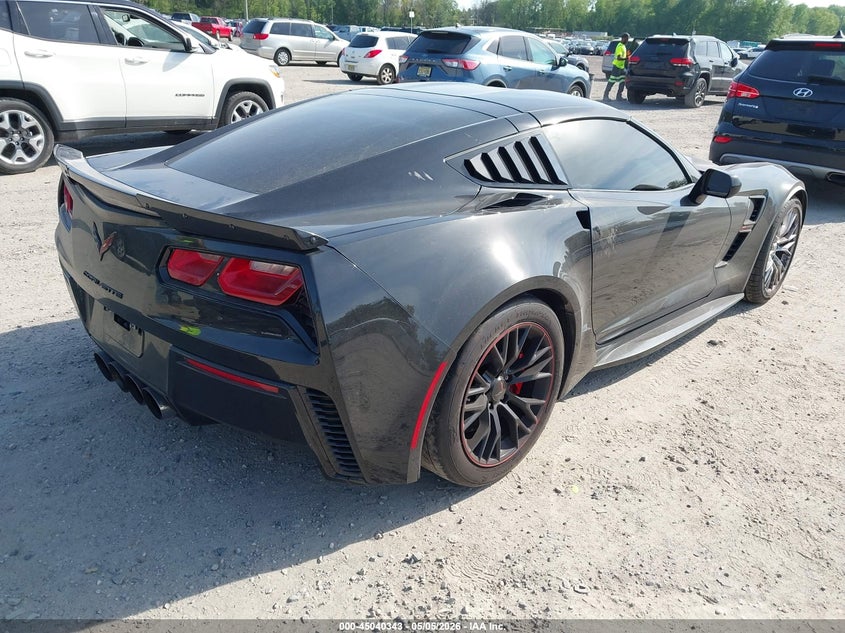 Vin: 1g1yy2d73h5102706, lot: 45537860, chevrolet corvette grand sport 20174