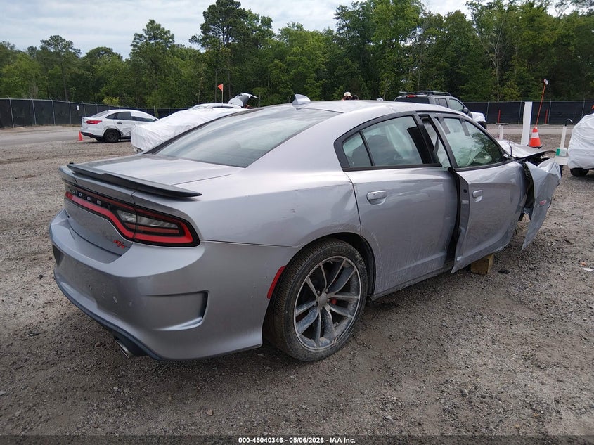 Vin: 2c3cdxgj7gh152604, lot: 45537863, dodge charger r/t scat pack 20164