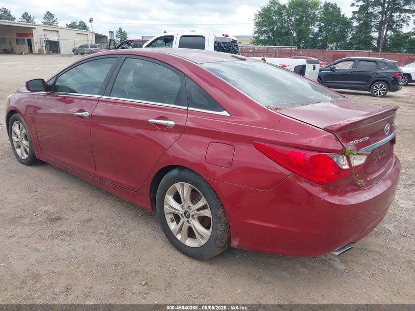 Vin: 5npec4ab3bh305177, lot: 45537886, hyundai sonata se/limited 20113