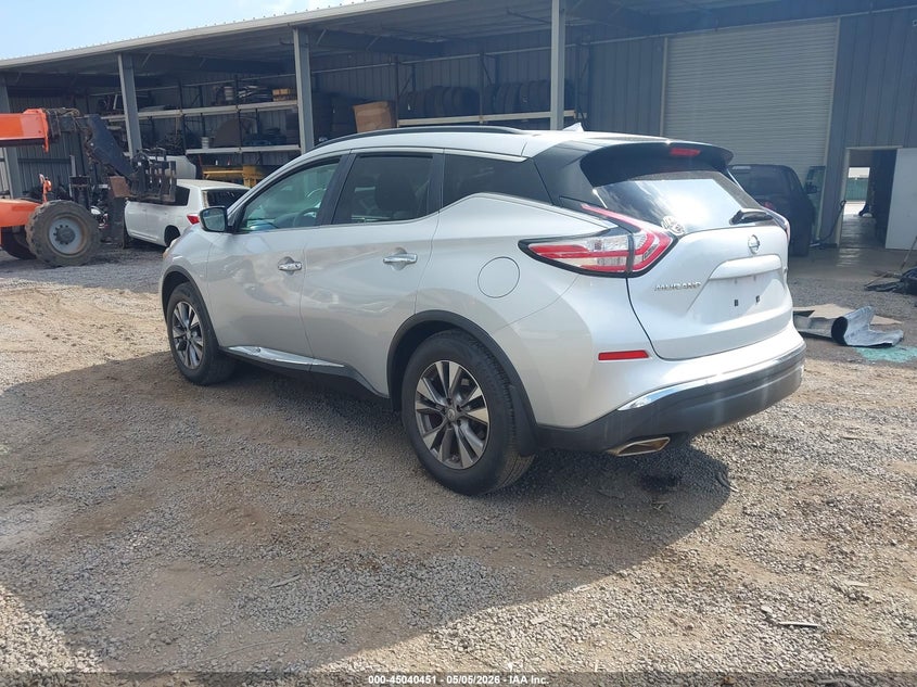 2015 NISSAN MURANO auction photo 3