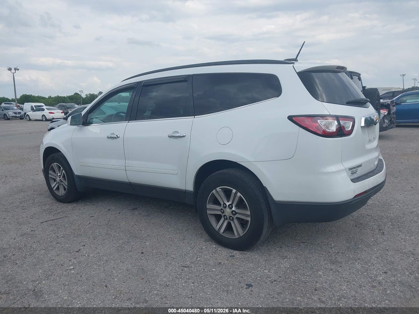 Vin: 1gnkrgkd9hj333575, lot: 45537997, chevrolet traverse 1lt 20173