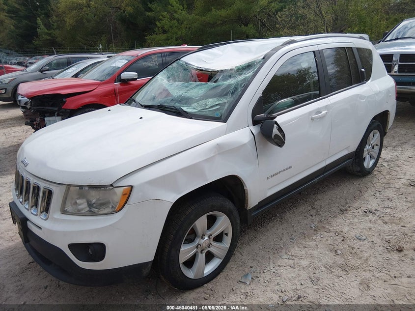 Vin: 1c4njdbb4hd142798, lot: 45537998, jeep compass sport 4x4 20172