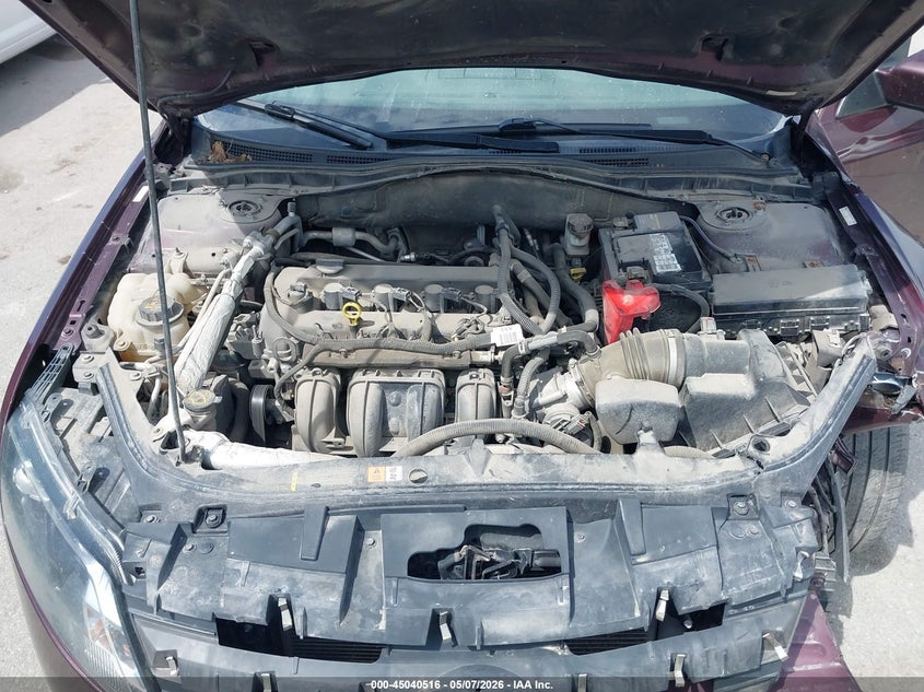 2012 Ford Fusion 2.5 Sel purple Lot 111045040516 Vin 3FAHP0JA3CR257587