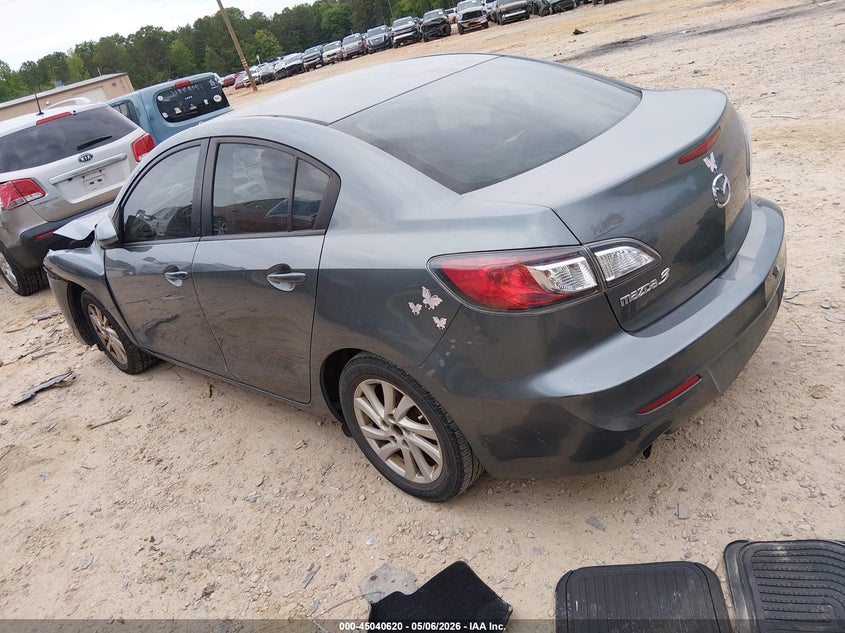 Vin: jm1bl1v7xc1666017, lot: 45538137, mazda mazda3 i touring 20123
