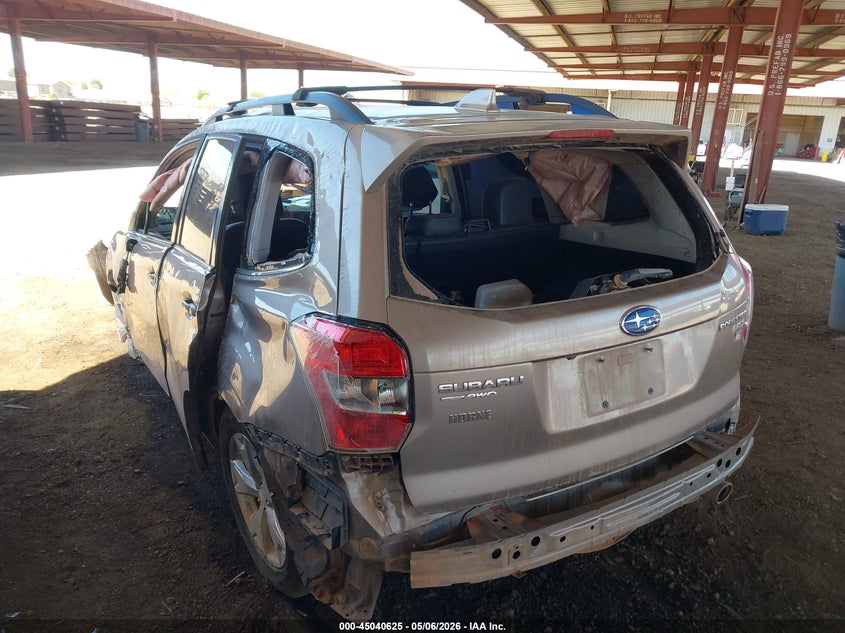 Vin: jf2sjahc1gh514494, lot: 45538142, subaru forester 2.5i limited 20163