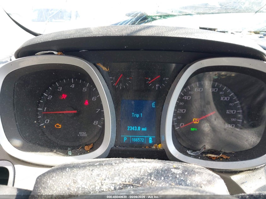 2011 Chevrolet Equinox 2.4 Ls black Lot 111045040630 Vin 2CNFLCEC3B6443562