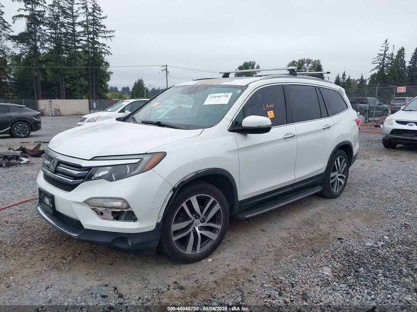 Vin: 5fnyf6h06gb004042, lot: 45538247, honda pilot elite 20162