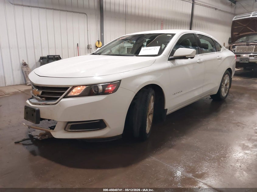 Vin: 1g1125s36fu132886, lot: 45538258, chevrolet impala 2lt 20152