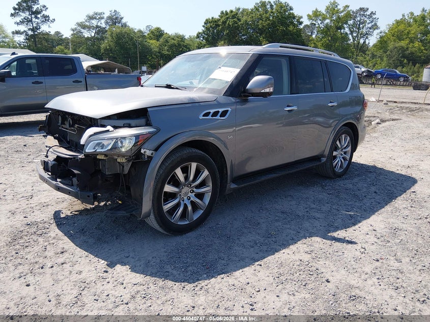 2015 INFINITI QX80 auction photo 2