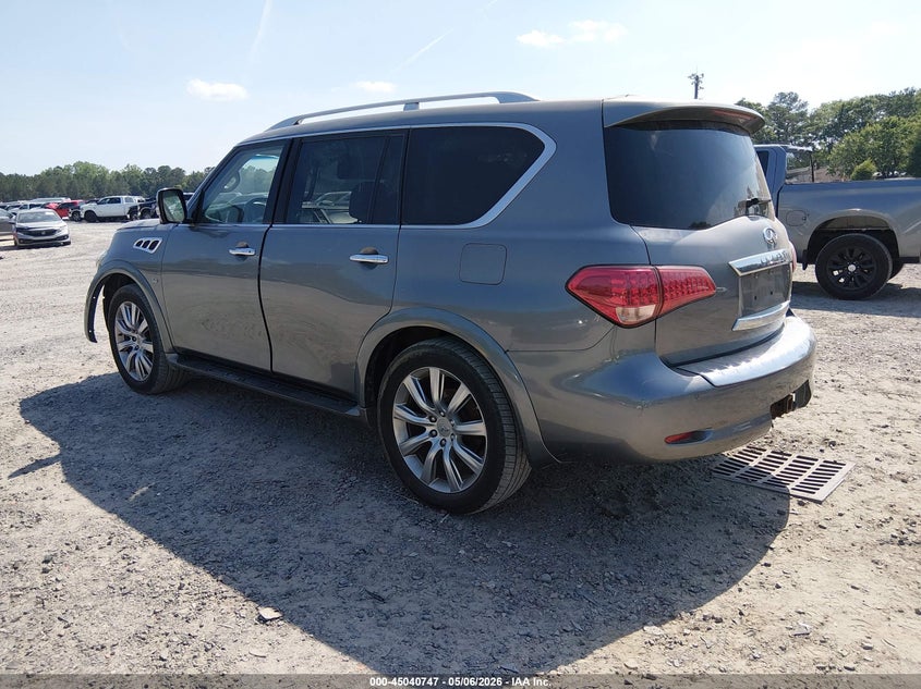 2015 INFINITI QX80 auction photo 3