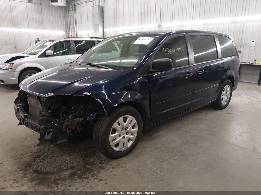 Vin: 2c4rdgbg6gr182057, lot: 45538270, dodge grand caravan se 20162