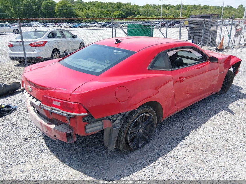 CHEVROLET CAMARO 2014 VIN 2G1FE1E34E9261464