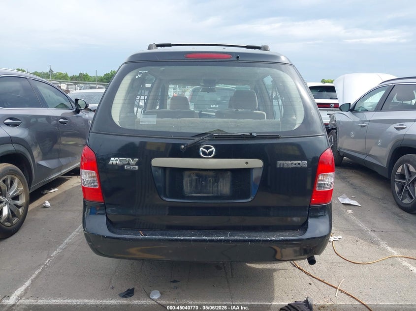2001 Mazda Mpv Dx/Es/Lx VIN: JM3LW28G710173760 Lot: 45040770