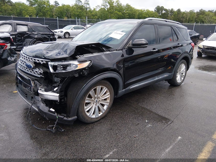 Vin: 1fmsk7fh8lga09979, lot: 45538325, ford explorer limited 20202