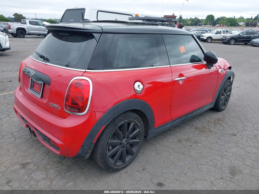 Vin: wmwxp7c54k2a51826, lot: 45538329, mini hardtop cooper s 20194
