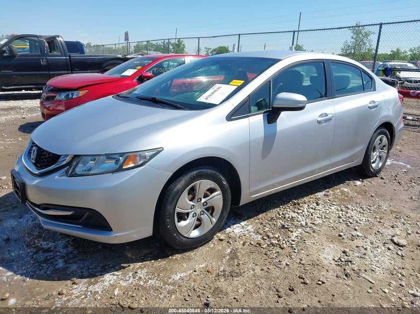 2015 Honda Civic Lx 19XFB2F52FE095888 photo 1
