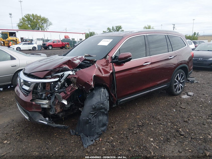 2021 Honda Pilot Awd Touring 8 Passenger 5FNYF6H94MB085195 photo 1