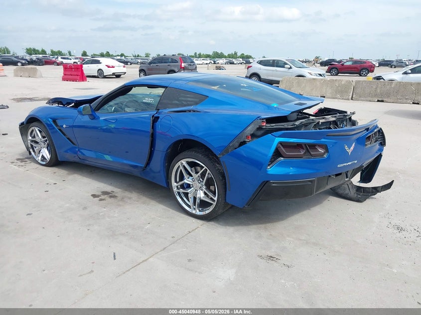 2014 CHEVROLET CORVETTE STINGRAY auction photo 3
