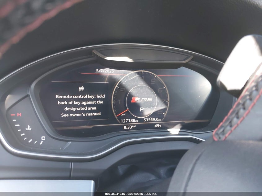 2019 Audi Sq5 3.0T Premium VIN: WA1B4AFY4K2015974 Lot: 45041045