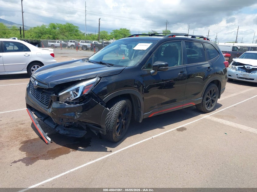 Vin: jf2skarc1lh566214, lot: 45538578, subaru forester sport 20202