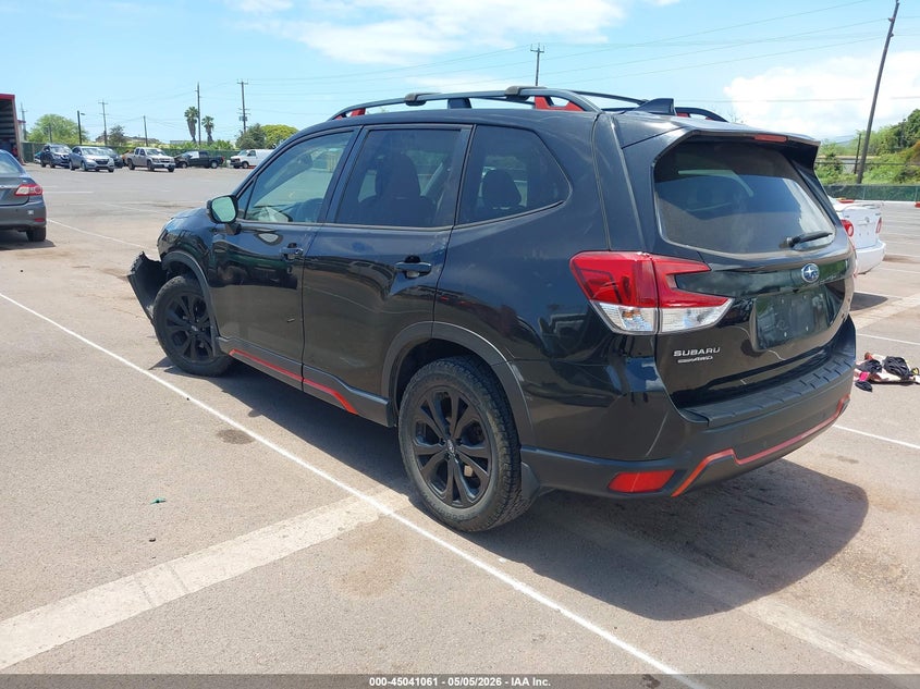 Vin: jf2skarc1lh566214, lot: 45538578, subaru forester sport 20203