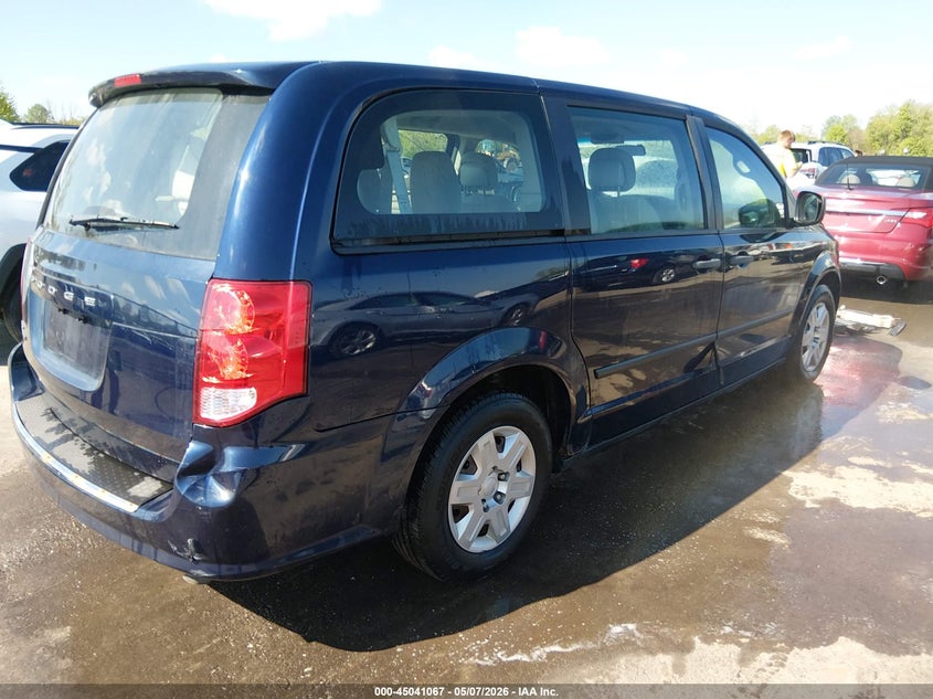Vin: 2c4rdgbg2dr557356, lot: 45538585, dodge grand caravan american value pkg 20134